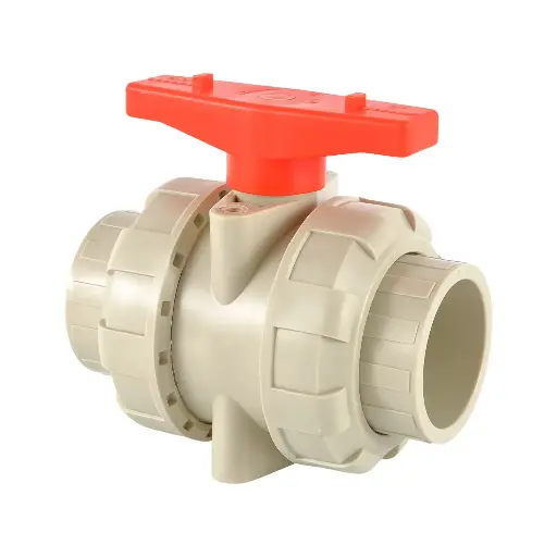 PPH Double Union Ball valve